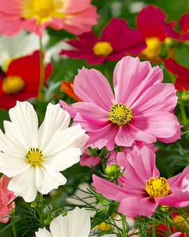 Cosmos Sea Stars Seeds Cosmos Bipinnatus Annual Mix