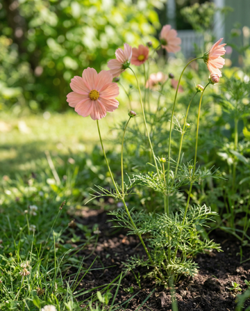 Apricotta (Cosmos bipinnatus) – Blumensamen einjähriger Pflanzen von SeedsChoice
