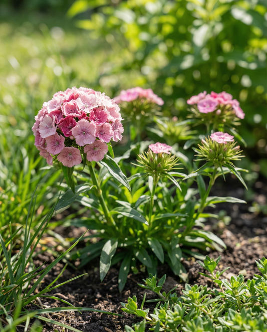 Sweet William Wee Willie (Dianthus barbatus) – einjährige Blumensamen von SeedsChoice