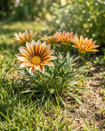 Treasure Mix F1 Tiger (Gazania rigens) – annual flower seeds from SeedsChoice