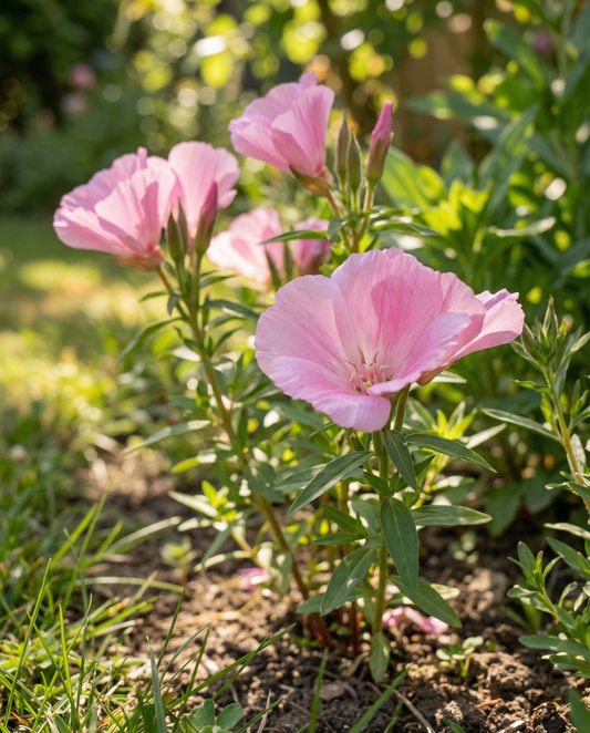 Godetia Sweetheart Pink Flowered Azalea (Clarkia amoena) – einjährige Blumensamen von SeedsChoice