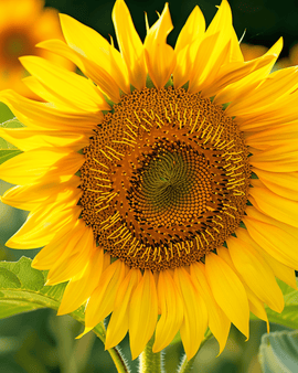 Sunflower Seeds Helianthus Annuus Giganteus Annual 250 Cm Tall