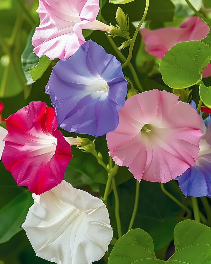 Mixed Colors Climber Flowering Vine seeds (Ipomoea purpurea) – annual climber