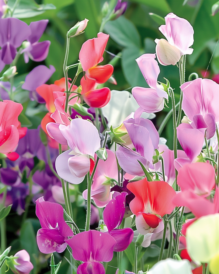 Sweet Pea Royal Family Mixed seeds (Lathyrus odoratus) – annual flower