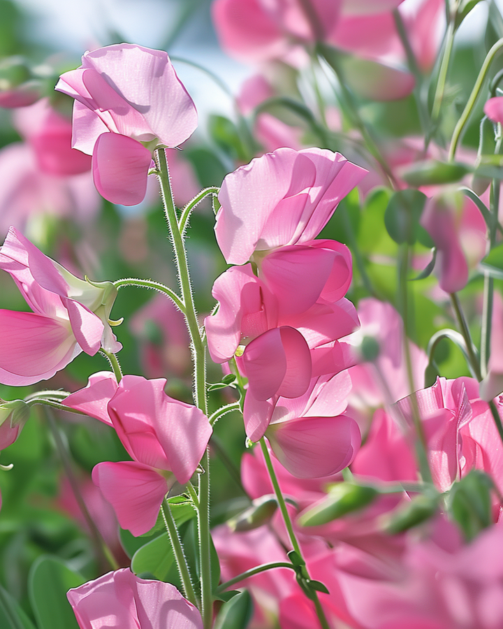 Sweet Pea Royal Family Pink seeds (Lathyrus odoratus) – annual flower
