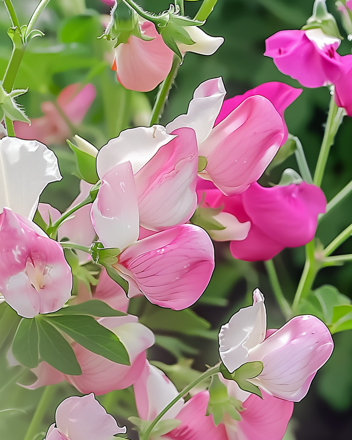 Sweet Pea Painted Lady Climber seeds (Lathyrus odoratus) – annual climber