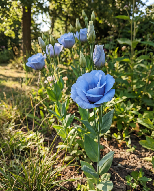 Lisianthus Sky Blue (Eustoma grandiflorum) – einjährige Blumensamen von SeedsChoice