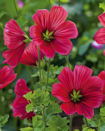 Red Queen seeds (Malope trifida) – annual flower