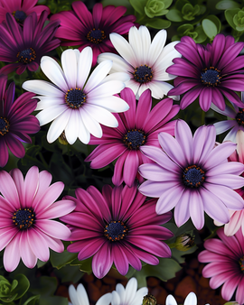 African Daisy Seeds Osteospermum Ecklonis Akila Mix Annual