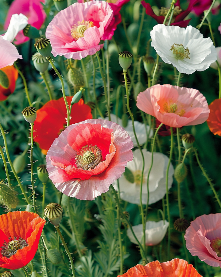 Poppy Mixed seeds (Papaver rhoeas) – annual flower