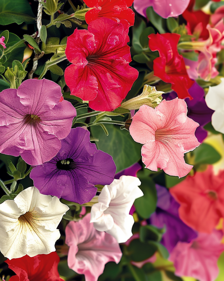 Mixed Colors Samen (Petunia pendula) – einjährige Sortenmischung