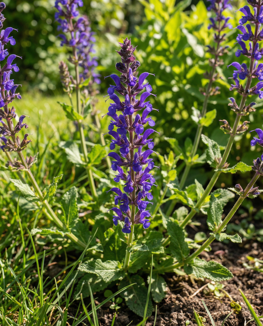 Steppensalbei New Dimension Blue (Salvia nemorosa) – mehrjährige Samen von SeedsChoice
