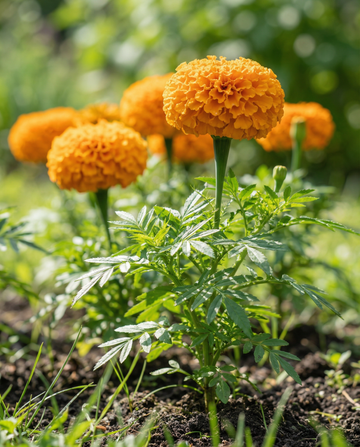 Afrikanische Studentenblume Hawaii (Tagetes erecta) – einjährige Blumensamen von SeedsChoice