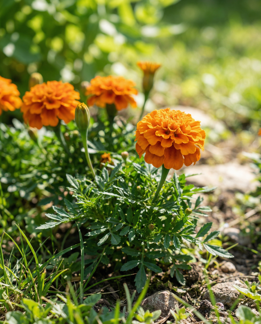 Französische Studentenblume Bolero (Tagetes patula) – einjährige Blumensamen von SeedsChoice