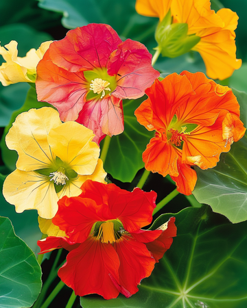 Kapuzinerkresse Glorious Gleam Samen (Tropaeolum majus) – einjährig
