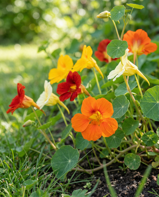 Nasturtium Jewel Of Africa (Tropaeolum majus) – annual seeds from SeedsChoice