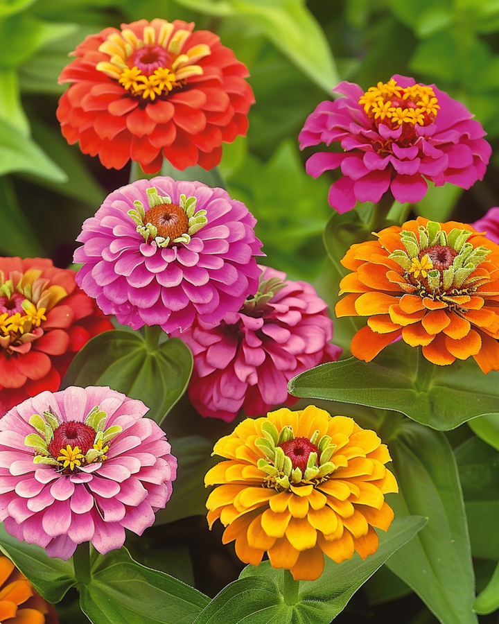 Lilliput Mixed Samen (Zinnia elegans) – einjährige Mischung