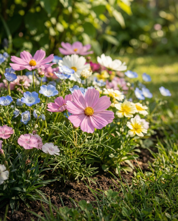 Japanese Carpet Mix Full Sun 15 To 45 Cm – annual flower seeds from SeedsChoice