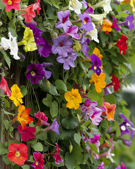 Climbing Plants Seeds Annual Mix For Trellis And Fence Covering