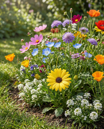 For Bees Low Growing Mix – annual flower seeds from SeedsChoice