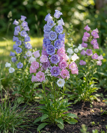 Canterbury Bells Gefüllt (Campanula medium) – zweijährige Blumensamen von SeedsChoice