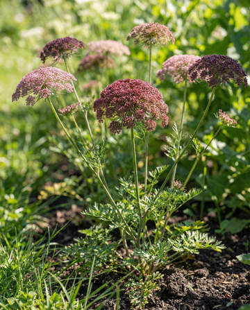 Red Ornamental Carrot Dara (Daucus carota) – biennial vegetable seeds from SeedsChoice