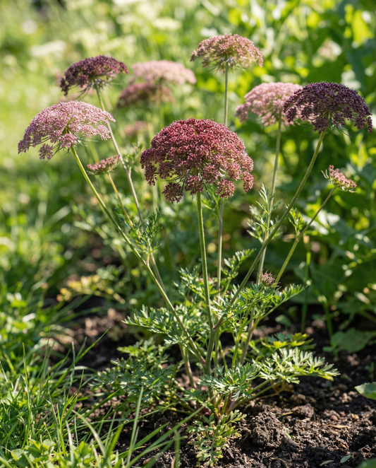Roter Zierkarotte Dara (Daucus carota) – zweijährige Gemüsesamen von SeedsChoice