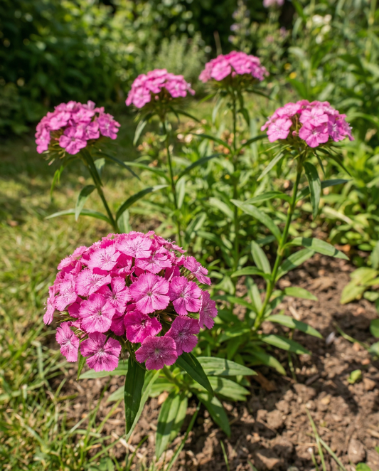 Sweet William Pink Beauty (Dianthus barbatus) – zweijährige Blumensamen von SeedsChoice