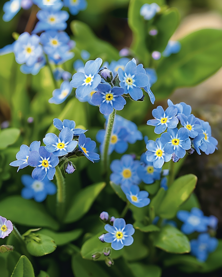 Vergissmeinnicht Blau Samen (Myosotis alpestris) – zweijährige Blume