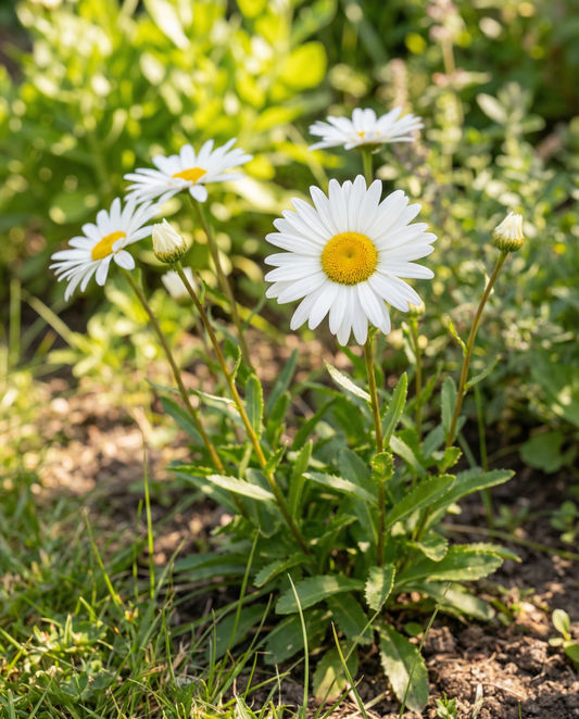 Margerite Shasta Daisy May Queen (Leucanthemum × superbum) – mehrjähriges Saatgut von SeedsChoice