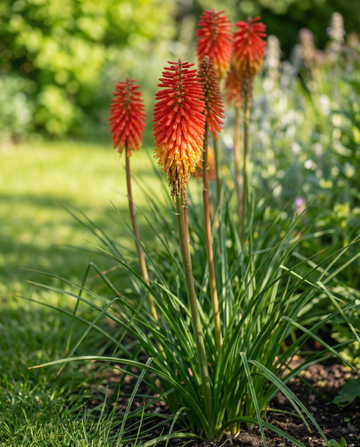 Red Hot Poker Tritoma Royal Castle Hybrids (Kniphofia uvaria) – perennial seeds from SeedsChoice