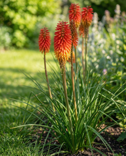 Red Hot Poker Tritoma Royal Castle Hybrids (Kniphofia uvaria) – perennial seeds from SeedsChoice