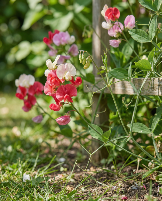 Sweet Pea Mix (Lathyrus latifolius) – perennial flower seeds from SeedsChoice