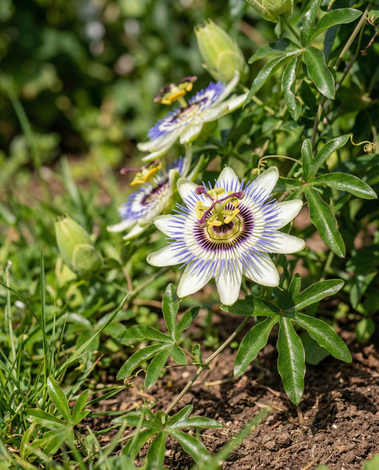 Passionsblume Kletterpflanze (Passiflora caerulea) – mehrjährige Kletterpflanzensamen von SeedsChoice