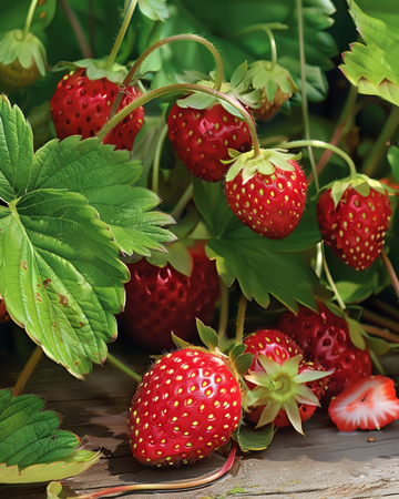 Alpine Strawberry Baron Von Solemacher Samen (Fragaria vesca) – mehrjährig