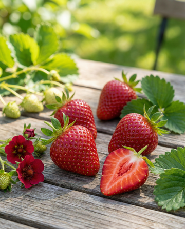 Erdbeere Ruby Ann F1 (Fragaria ananassa) – einjährige Samen von SeedsChoice