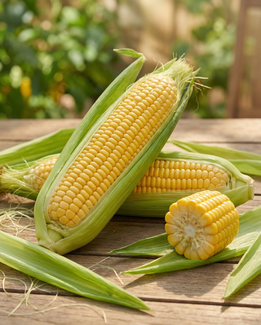 Sweet Corn Tasty F1 (Zea mays) – annual vegetable seeds from SeedsChoice