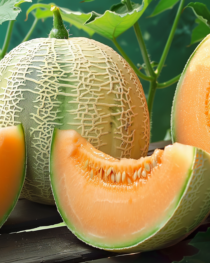 Ananas-Melone Samen (Cucumis melo) – einjähriges Gemüse