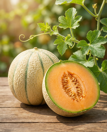Sweet Ananas Melon (Cucumis melo) – annual vegetable seeds from SeedsChoice