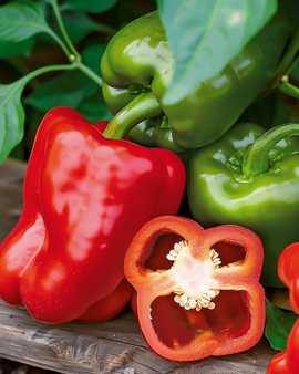 Sweet Pepper Seeds Yolo Wonder Capsicum Annuum Annual Variety