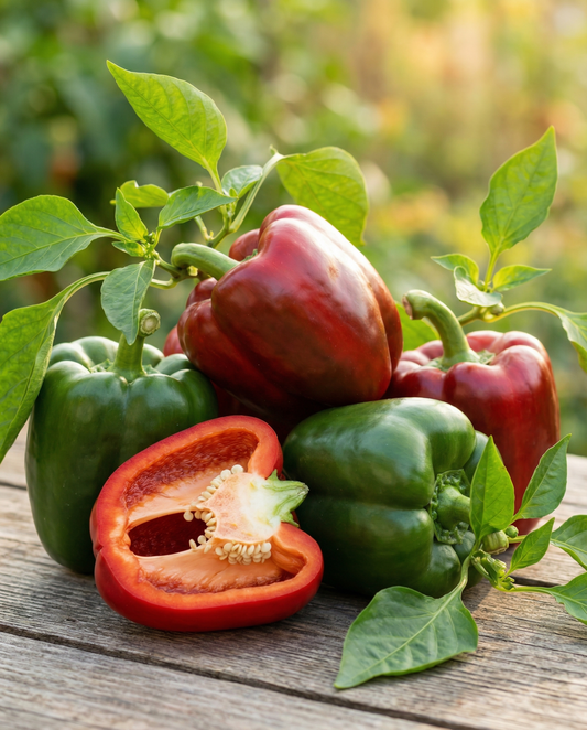 Paprika Yolo Wonder (Capsicum annuum) – einjährige Gemüsesamen von SeedsChoice