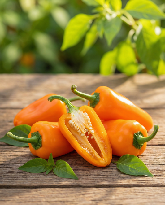 Snack-Paprika Snacking Mini Orange (Capsicum annuum) – einjährige Gemüsesamen von SeedsChoice