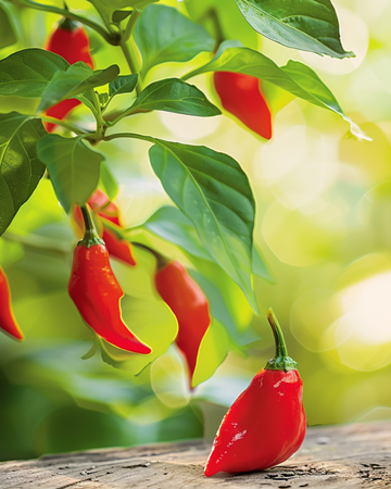 Paprika Biquinho Samen (Capsicum chinense) – einjähriges Gemüse