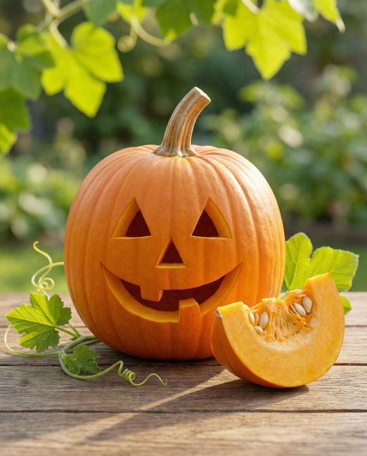 Pumpkin Jack O'lantern (Cucurbita pepo) – annual vegetable seeds from SeedsChoice