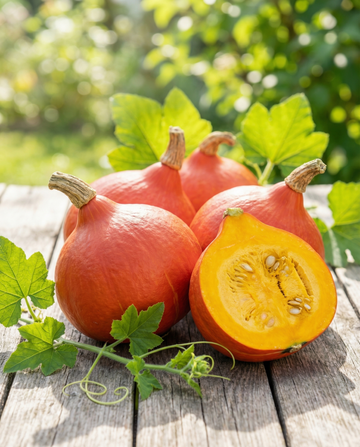 Pumpkin Uchiki Kuri (Cucurbita maxima) – annual vegetable seeds from SeedsChoice