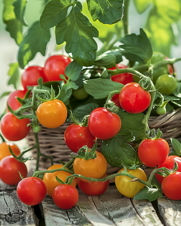 Cherrytomate Micro Pot Samen (Solanum lycopersicum) – einjähriges Gemüse