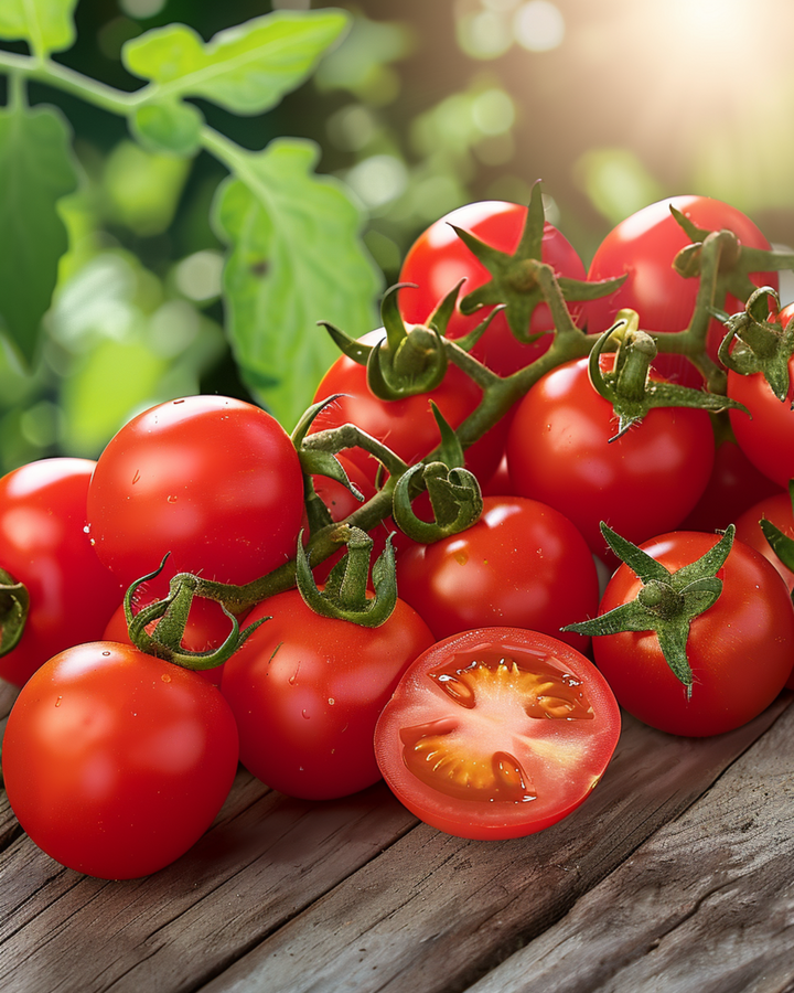Dwarf Cherry Tomato Tiny Tim seeds (Solanum lycopersicum) – annual vegetable