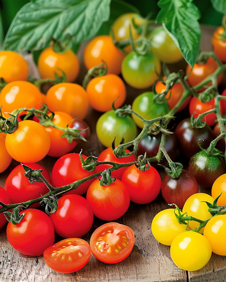 Cherrytomate Mixed Pack Samen (Solanum lycopersicum) – einjähriges Gemüse