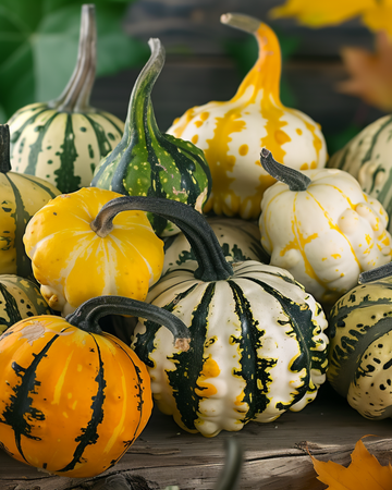 Ornamental Gourd seeds (Cucurbita pepo) – annual mix