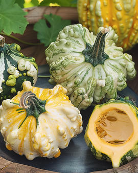 Ornamental Gourd Seeds Crown Of Thorns Cucurbita Pepo Annual